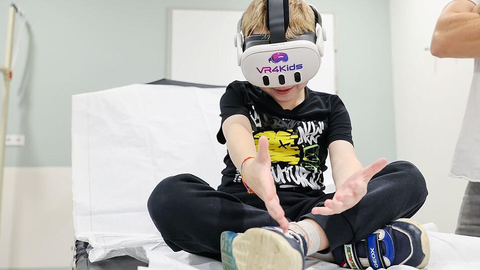Die Kinder tauchen komplett in die virtuelle Welt ab.