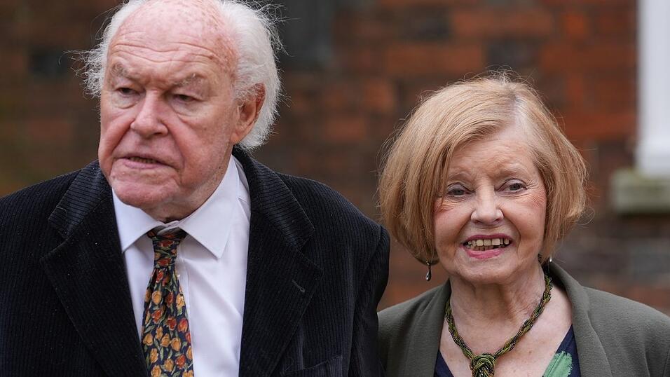 Timothy West und Prunella Scales im Mai 2024. (Archivbild) Timothy West und Prunella Scales im Mai 2024. (Archivbild)