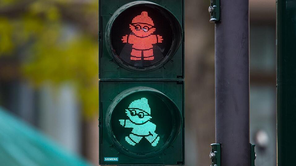 Die Mainzelmännchen regeln den Verkehr in Mainz. (Archivbild) Die Mainzelmännchen regeln den Verkehr in Mainz. (Archivbild)