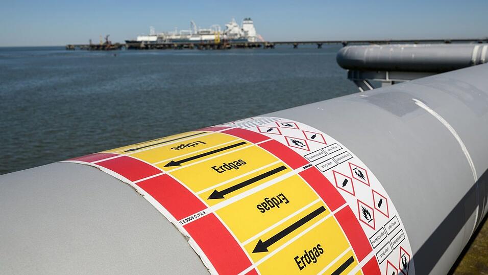 Das meiste Erdgas in Form von LNG kam zuletzt über die Terminals an der Nordseeküste. (Archivbild) Das meiste Erdgas in Form von LNG kam zuletzt über die Terminals an der Nordseeküste. (Archivbild)