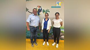 Bei der Spendenübergabe (von links): Wolfgang Maier, Dr. Tatjana Tarabek-Danzl und Gaby Maier.