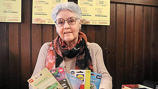 Bargeld gegen Gutscheine: Hannelore Scharrer hat die Solidarische Wechselstube gegr&uuml;ndet.