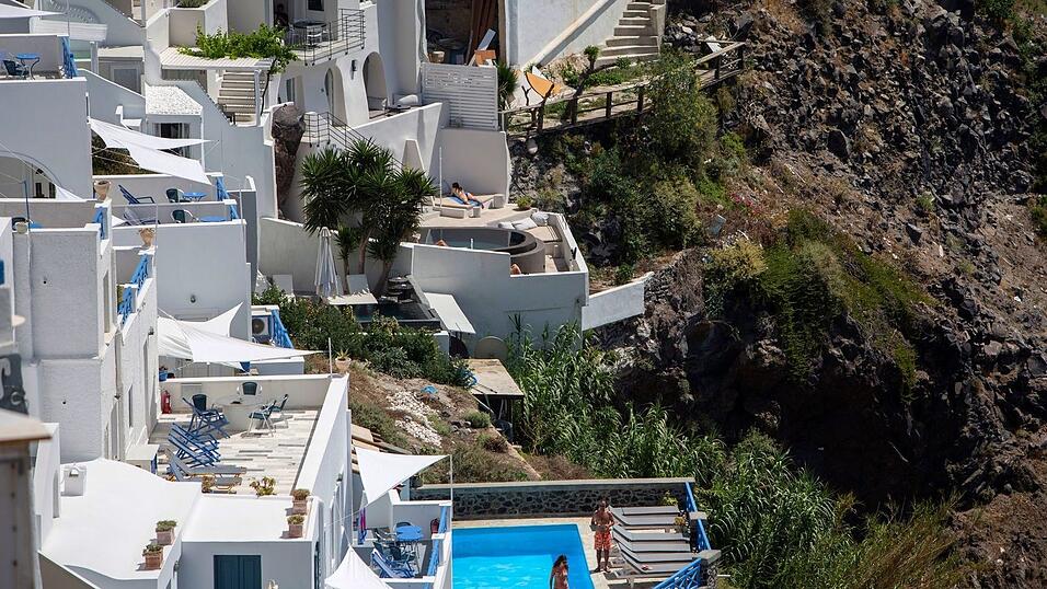 Idylle in Angst: Auf Santorini fürchten die Menschen eine Naturkatastrophe. (Archivbild)