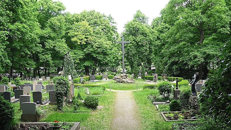 Ein Friedhof wie ein Park.