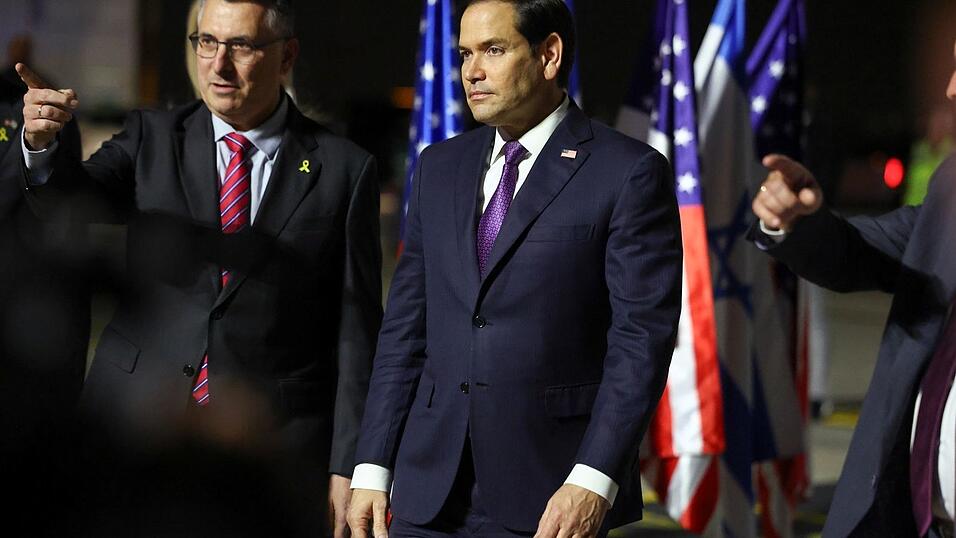 US-Außenminister Rubio ist zu Gesprächen in Israel eingetroffen.
