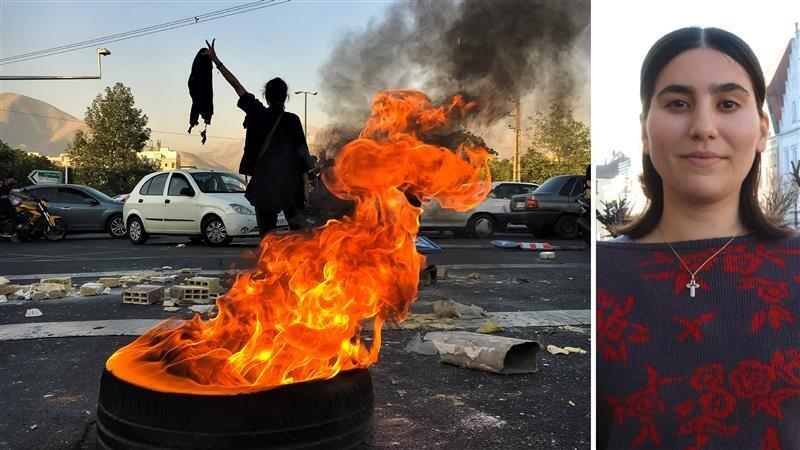 Es gibt immer wieder Demonstrationen gegen die Unterdrückung von Frauen im Iran.
