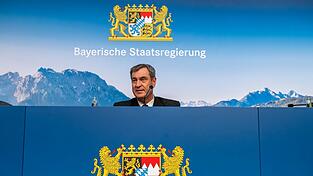 Bayerns Ministerpr&auml;sident Markus S&ouml;der (CSU) r&auml;umt harten Weg bei der Eind&auml;mmung der AfD ein. (Symbolbild)