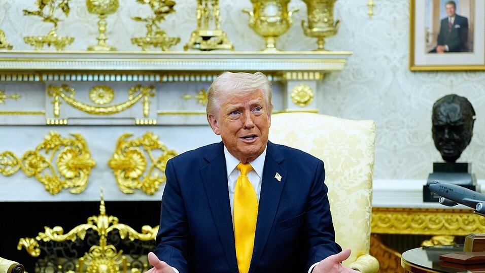 Trump sieht die Kriegsziele als bald erfüllt an. (Archivbild) Trump sieht die Kriegsziele als bald erfüllt an. (Archivbild)