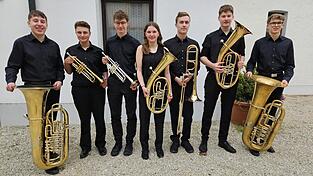 Das Blechbl&auml;serensemble unter der Leitung von Heinrich Troiber ist eines der ausgezeichneten Ensembles.