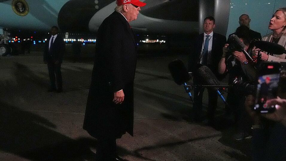 Trump ist es &laquo;egal&raquo;, ob der Iran an den Verhandlungstisch zur&uuml;ckkehrt.