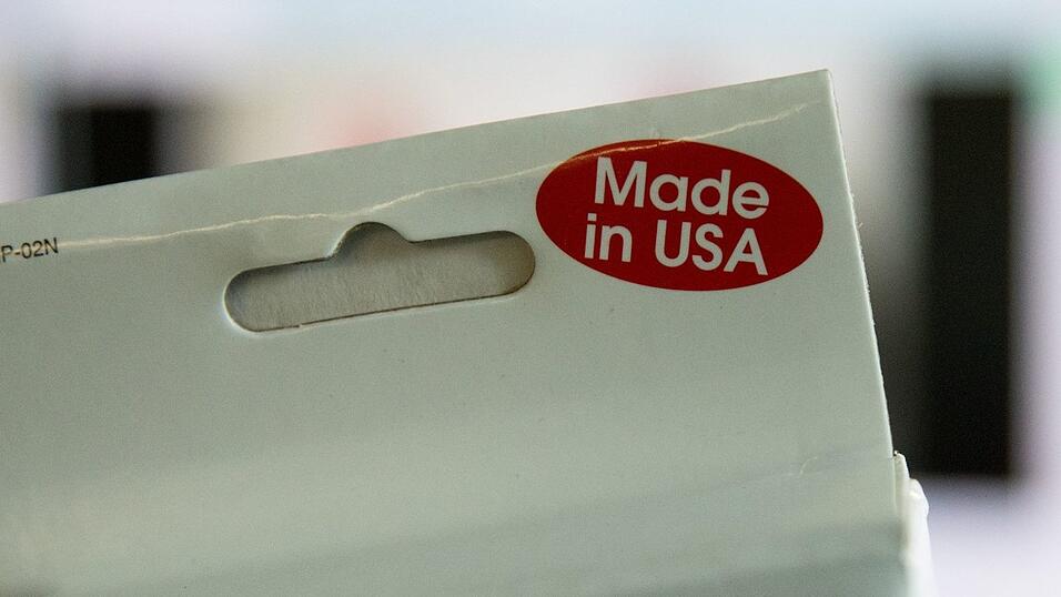Trump will, dass in den USA mehr Produkte «Made in USA» verkauft werden. (Symbolbild) Trump will, dass in den USA mehr Produkte «Made in USA» verkauft werden. (Symbolbild)