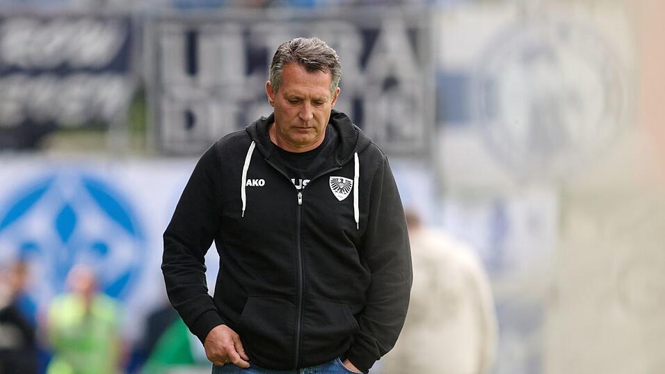 Preu&szlig;en M&uuml;nster und Trainer Alois Schwartz stehen als erster Absteiger aus der 2. Bundesliga fest.