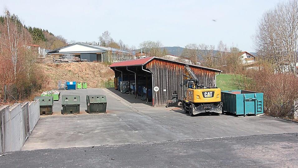 Der Wertstoffhof in Bad K&ouml;tzting bleibt voraussichtlich noch rund vier Wochen geschlossen.