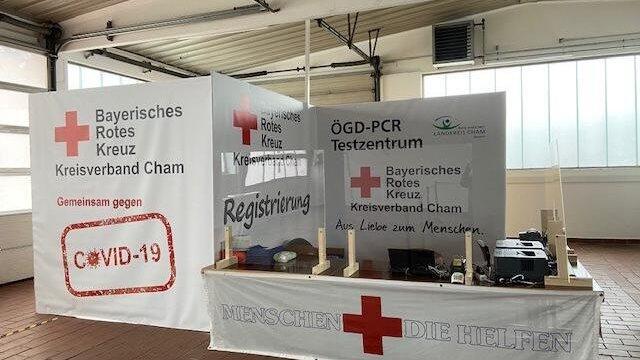 Ab 1. Januar werden PCR-Tests vom BRK durchgef&uuml;hrt.