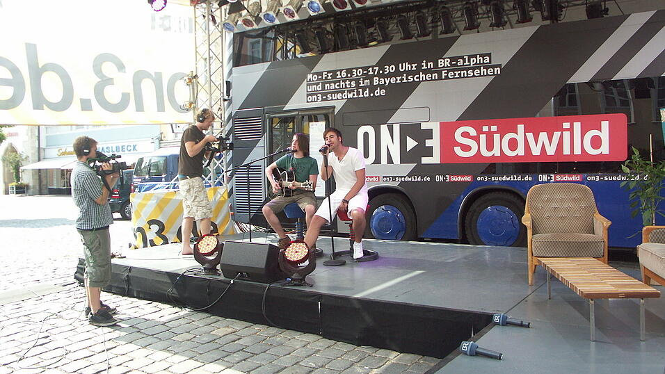 Blick hinter die Kulissen bei on3-südwild. (Foto: Meike Weinzierl) Blick hinter die Kulissen bei on3-südwild. (Foto: Meike Weinzierl)