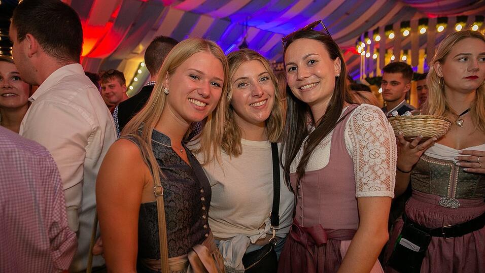 Die Partybilder vom Sonntag, 14. August 2022, aus dem Festzelt Wenisch.