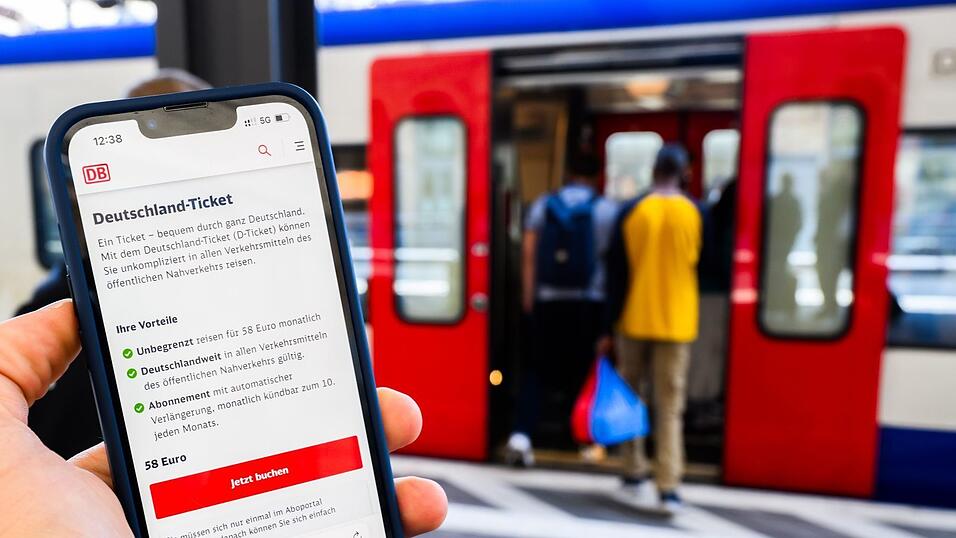 Das Deutschlandticket kostet künftig mehr. (Symbolbild)