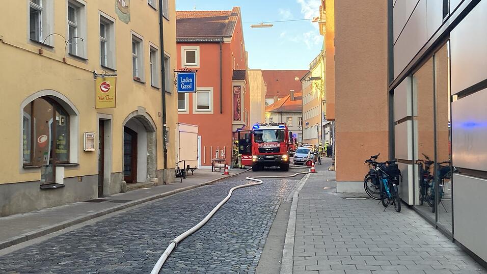 Die Feuerwehr konnte sehr schnell vor Ort sein und so größere Schäden verhindern.