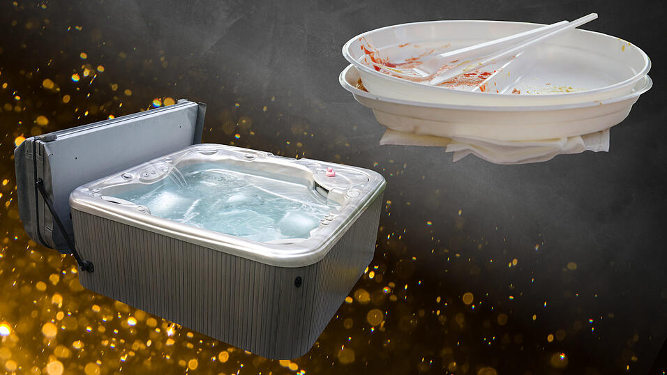Zwei junge Frauen, zwei Welten: Lena hatte bei ihren Eltern einen Whirlpool, Anna musste als Kind von Einwegtellern essen. Zwei junge Frauen, zwei Welten: Lena hatte bei ihren Eltern einen Whirlpool, Anna musste als Kind von Einwegtellern essen.