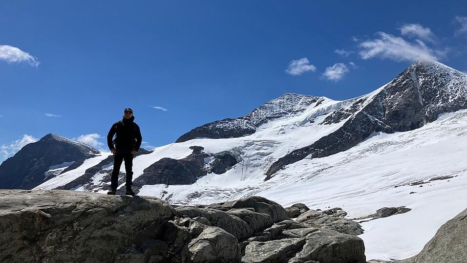 Noch führt die Tour zum Großvenediger über den Gletscher.
