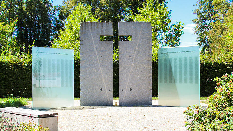 Das Mahnmal im Bezirksklinikum Mainkofen.