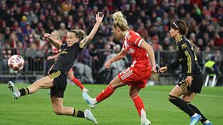 Linda Dallmann erl&ouml;st die M&uuml;nchnerinnen sp&auml;t.