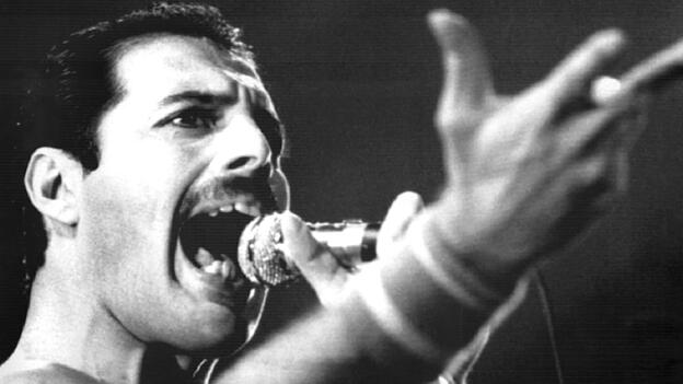 Freddie Mercury gilt als einer der legend&auml;rsten Live-Performer der Musikgeschichte. (Archivbild)