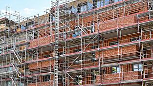 Es geht was voran im Wohnungsbau in Deutschland. (Archivbild) Es geht was voran im Wohnungsbau in Deutschland. (Archivbild)