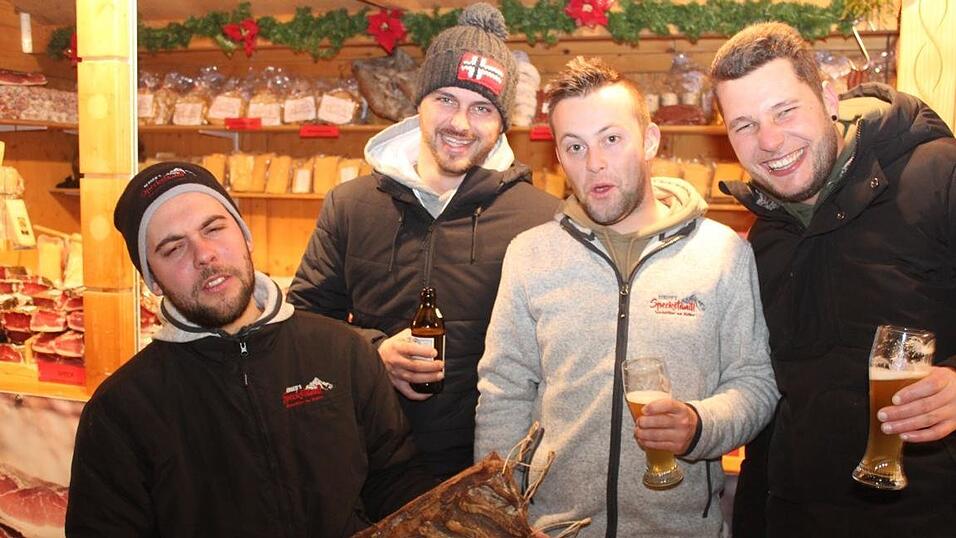 Weihnachtszeit am Christkindlmarkt und bei der H&uuml;ttengaudi in Landshut.