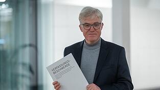 Der Präsident der Björn Steiger Stiftung, Pierre-Enric Steiger.