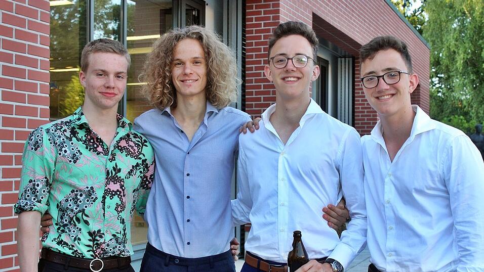 Beste Stimmung auf der Abifeier des Gymnasiums Seligenthal.