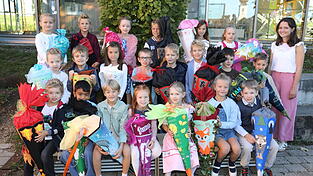Die Grundschule Hohenpolding, die zum Schulverband Schr&ouml;ding geh&ouml;rt, hat mit Klassenlehrerin Susanne Eichhammer die neueKlasse 1b mit 24 Grundsch&uuml;lern.