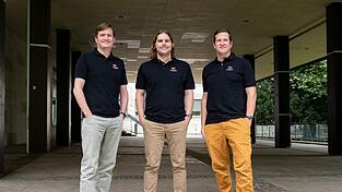 Die Gesch&auml;ftsf&uuml;hrer von Cipsoft Stephan Vogler, Benjamin Zuckerer und Ulrich Schlott