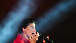 Sahra Wagenknecht hetzt im Wahlkampf von Termin zu Termin. Eine Vertretung hat sie im Grunde genommen nicht.