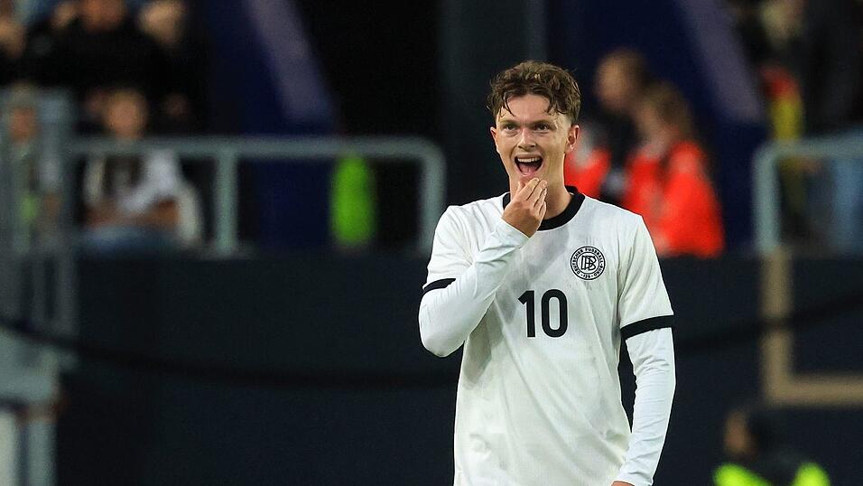 Die deutsche U21 um Paul Wanner erlebte einen fatalen Fehlstart.