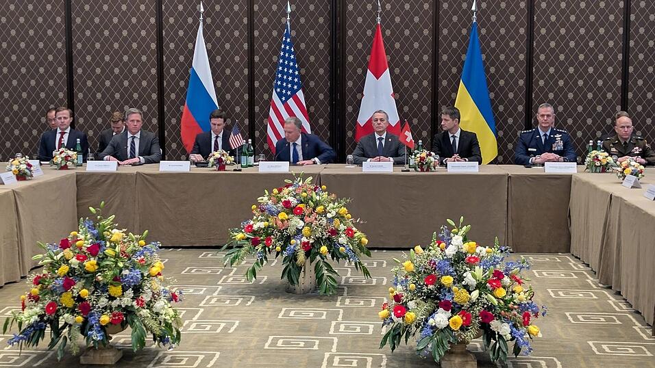 Zuletzt trafen sich Teams aus Russland und der Ukraine unter US-Vermittlung zu direkten Gespr&auml;chen in Genf. (Archivbild)