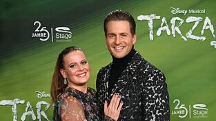 Alexander Klaws und seine Ehefrau Nadja Scheiwiller haben sich 2010 beim Musical «Tarzan» kennengelernt. (Archivfoto) Alexander Klaws und seine Ehefrau Nadja Scheiwiller haben sich 2010 beim Musical «Tarzan» kennengelernt. (Archivfoto)