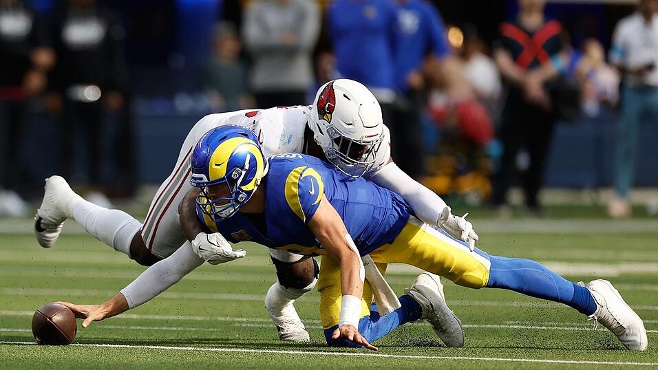 Die Rams am Boden: Für Stafford und Los Angeles läuft nichts zusammen. Die Rams am Boden: Für Stafford und Los Angeles läuft nichts zusammen.