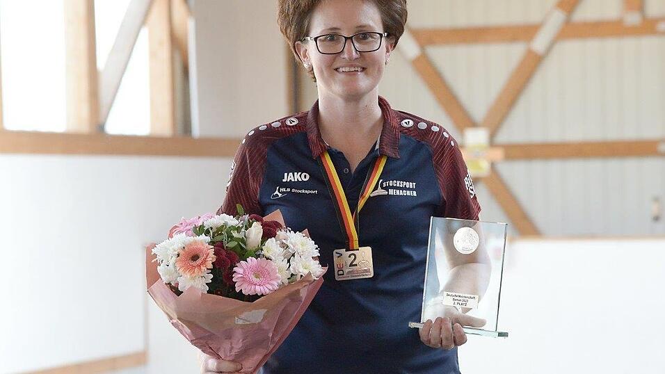 Stefanie Seebauer freute sich über Rang 2.
