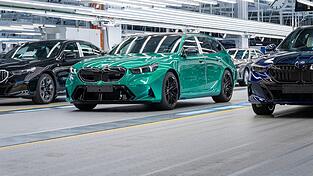 So sieht das neue Modell BMW M5 Touring aus.