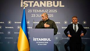 Umjerow führte ab Mai für die Ukraine Verhandlungen mit Russland und soll auch nun wieder einen Gefangenenaustausch vermitteln. (Archivbild) Umjerow führte ab Mai für die Ukraine Verhandlungen mit Russland und soll auch nun wieder einen Gefangenenaustausch vermitteln. (Archivbild)