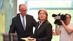 Bundeskanzler Friedrich Merz (CDU) und Arbeitsministerin B&auml;rbel Bas (SPD) wollen in Sachen Rente N&auml;gel mit K&ouml;pfen machen. Sie gaben dem Konzept der Rentenkommission R&uuml;ckendeckung.