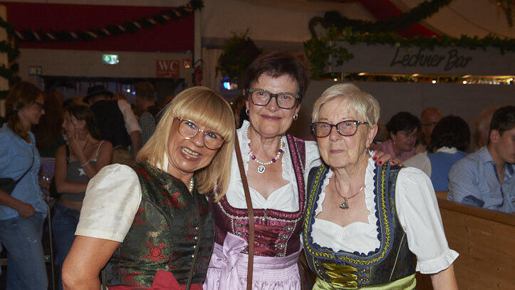 Die Partybilder vom Freitag, 11. August 2023, aus dem Festzelt Lechner.