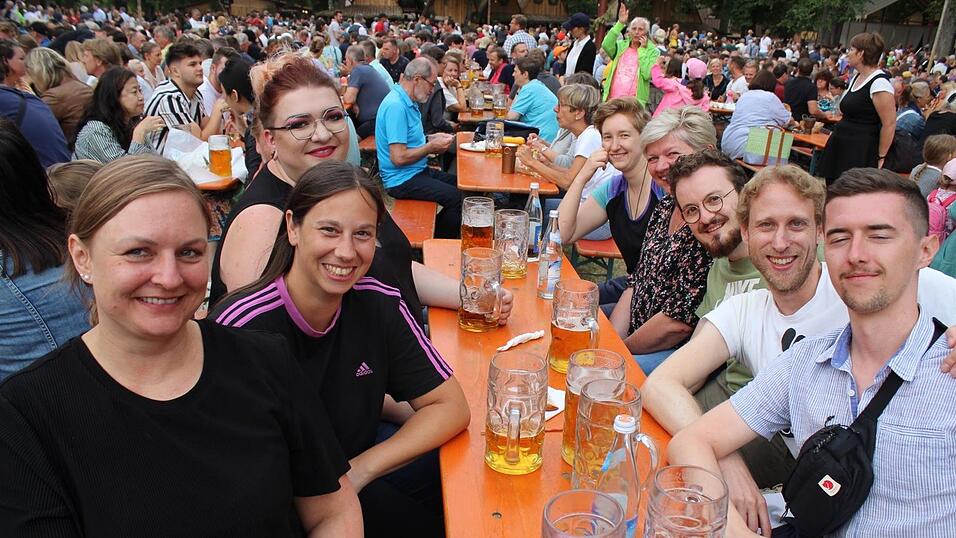 Der Zehrplatz war am Freitag, 21. Juli, gut besucht.