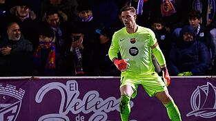 Ter Stegen konnte sich spät auszeichnen. Ter Stegen konnte sich spät auszeichnen.