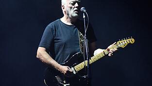 David Gilmour verz&uuml;ckt Fans auf der ganzen Welt mit seinem Gitarrenspiel.