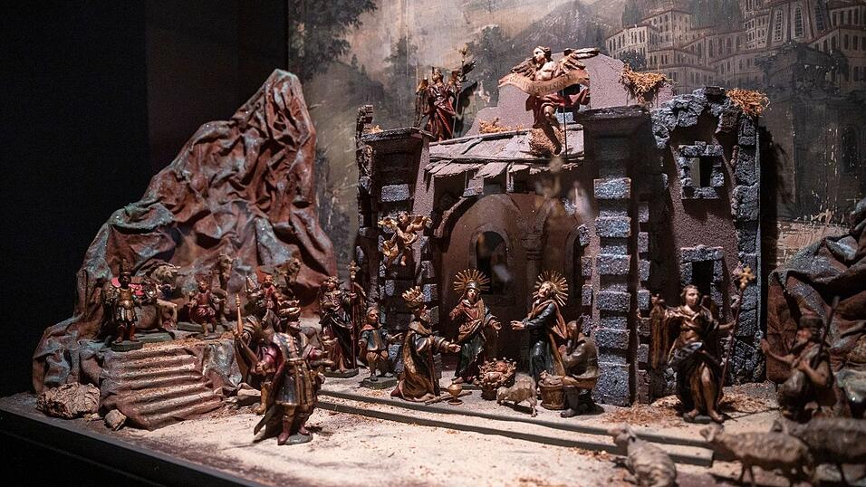 Das älteste Ausstellungsstück im Bamberger Krippenmuseum stammt etwa aus dem Jahr 1750. (Archivbild)