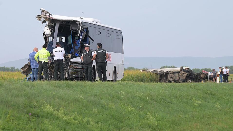 Der Linienbus war auf einer Regionalverbindung in der Ostslowakei unterwegs.