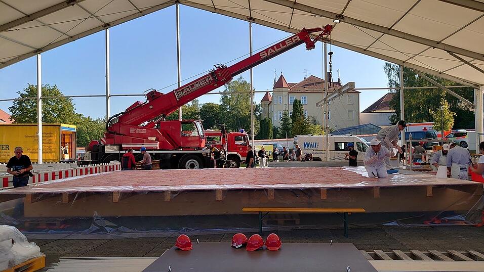 Schnitzel-Weltrekord in Mengkofen