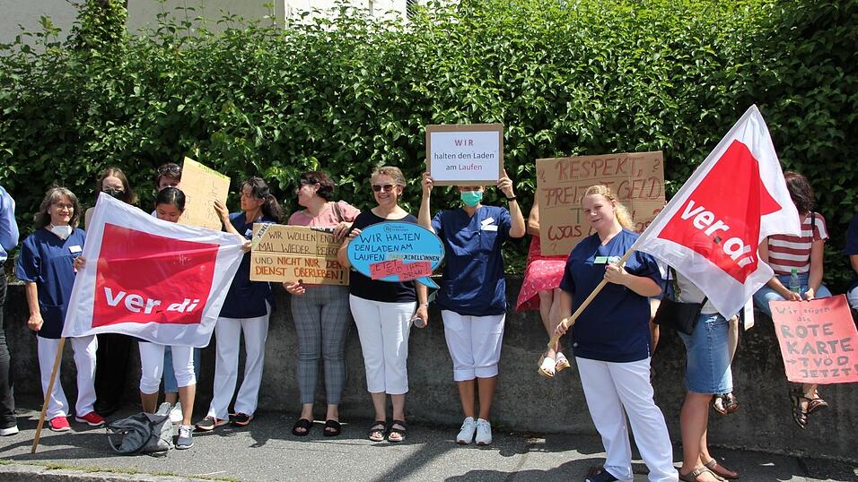Ab 1. April treten die Besch&auml;ftigten der Chamer Sana-Klinik vier Tage in Streik. Es geht um eine Angleichung an den TV&ouml;D.